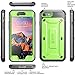 SUPCASE Unicorn Beetle Pro Series Case Designed for iPhone 7 / 8 / iPhone SE 2 (2020) / iPhone SE 3 (2022), Full-body Rugged Holster Case with Built-in Screen Protector (Green/Gray)