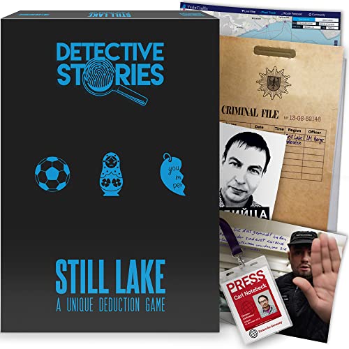 iDventure Detective Stories: Still Lake - Crime escape room game (más de 1 a 6 jugadores) - Escape crimen game para adultos y adolescentes - Archivos de casos fríos para todos Cover