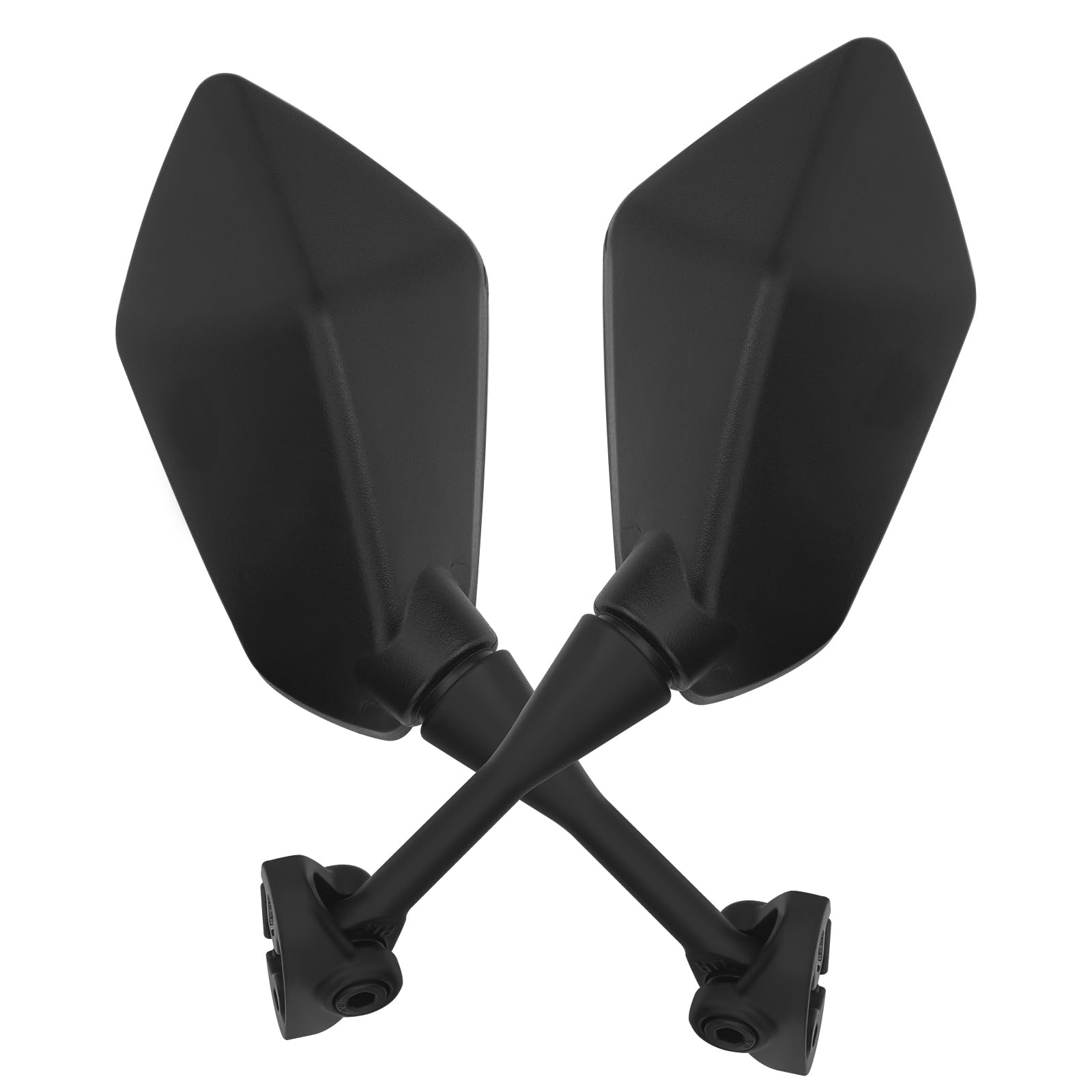 Road Passion Rétroviseurs Moto - Ensemble de Deux Rétroviseurs Avec Filetage de Boulon Compatible pour HONDA CBR900 CBR919 CBR929 CBR954 1998-2003 HYOSUNG GT125R GT250R GT650R GT650S