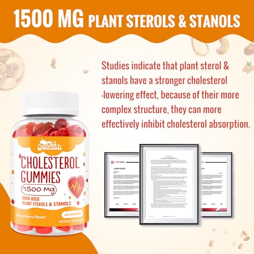 Chiqwench Cholesterol Supplements With 1500 Mg Plant Sterols & Stanols thumb #3