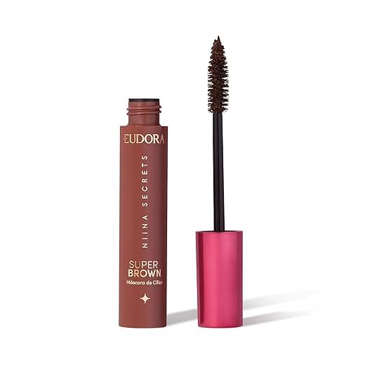 Eudora Niina Secrets Máscara de Cílios Super Brown Neutrals 10g