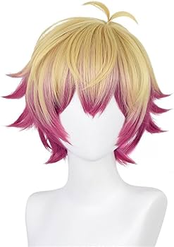 Amazon.co.jp: コスプレウィッグ アレクシス・ネス 金髪 ピンク