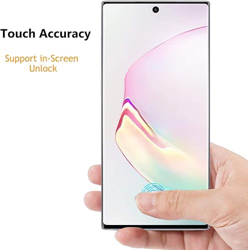 Miniatura 4 de Protector de pantalla de privacidad para Galaxy Note 20 Ultra, compatible con fundas, huellas dactilares disponibles, película suave para Samsung