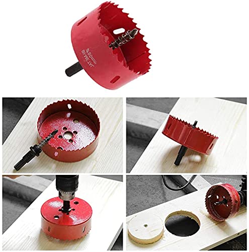53mm Bi-Metal Hole Saw- M42 HSS Drill Bit Hole Cutter Hole Saws for Wood Metal Plastic Aluminum 53mm - Image 5