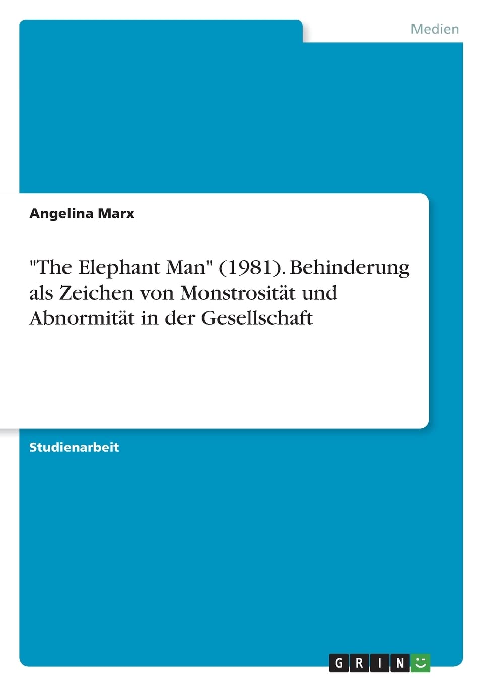 "The Elephant Man" (1981). Behinderung als Zeichen