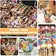 200 Stück Lolli Stiele, Lollipop Sticks, Cake Pop Tüten Set, Cake Pop Stiele Set, Premium Cake Pop Stiel mit 200 Süßigkeiten Tüten und 1600 Twist Krawatten für Süßigkeiten, Gebäcke, Lutscher, Cake