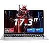 KAIGERR Laptop de 17.3 pulgadas, AMD Ryzen 4300U, 16 GB de RAM 512 GB SSD, cámara web, portátil empresarial 2026, portátil Windοws 11, batería de 62.7 Wh, WiFi, teclado numérico