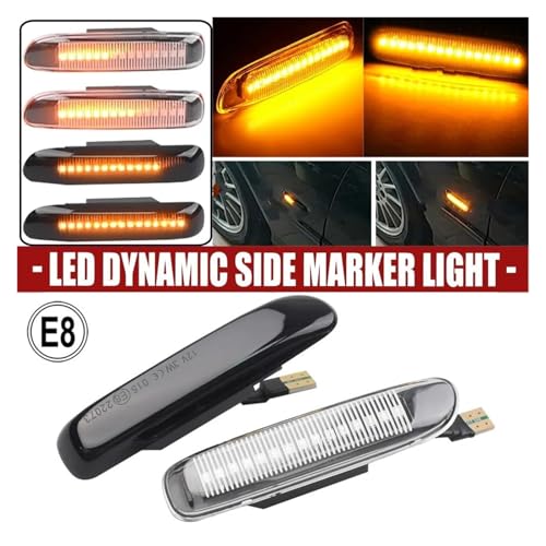 Intermitente lateral secuencial LED para BMW Serie 3 E46 1997 a 2001 5