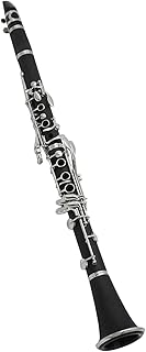 ABS Clarinet Bb Cupronickel Plated Nickel 17 Key Wood Instrument For Beginner Student Clarinet for Beginner