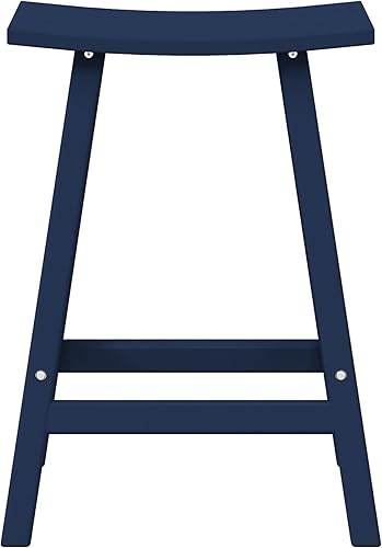 Vista 227 de WestinTrends Malibu - Juego de 2 taburetes para sillín para exteriores/patio, 24 alturas, color negro