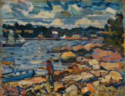 Affiche Toile Prendergast Brokksville Maine 60x90cm pour habiller un grand mur vide