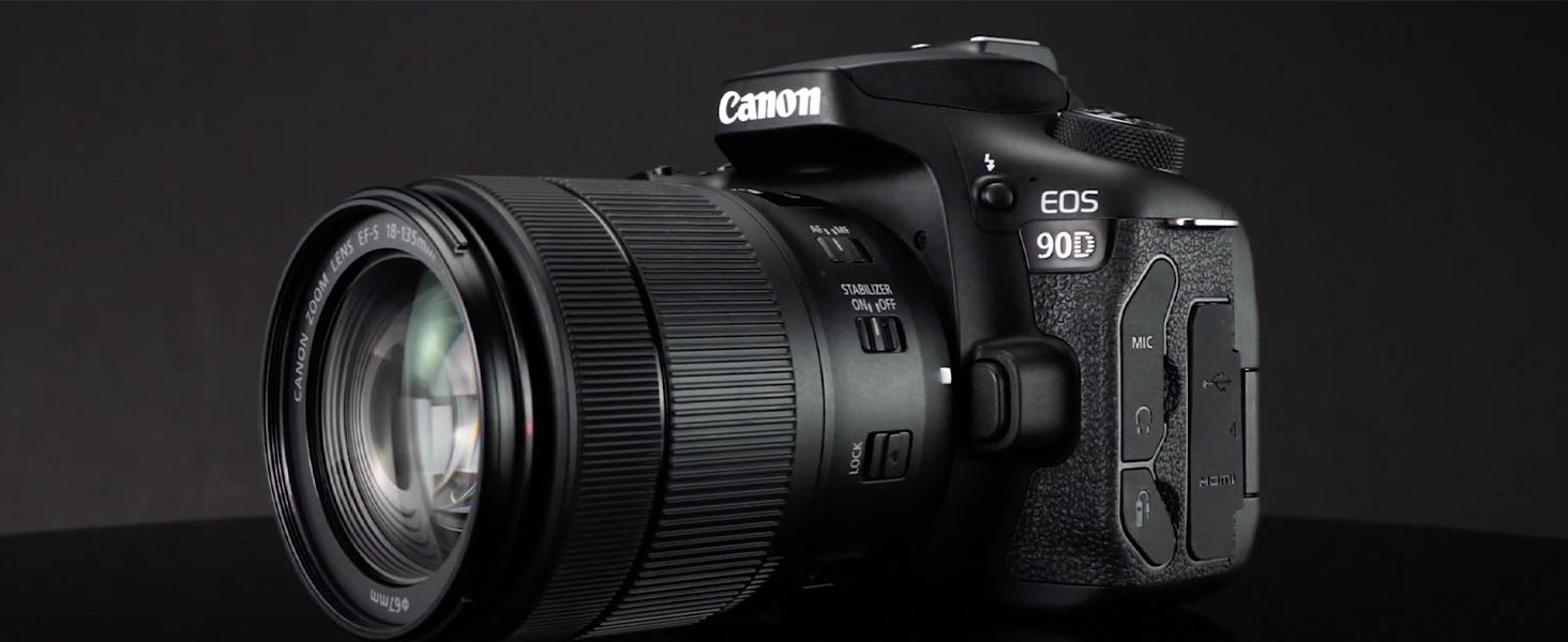 Amazon.com : Canon DSLR Camera [EOS 90D] with 18-135 is USM Lens