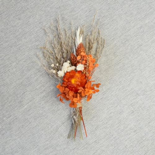 Mini ramo de flores secas Boho estilo D miniatura 1
