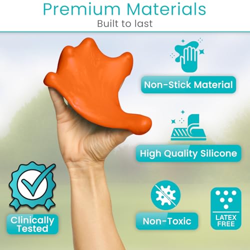 Vive Therapy Putty For Adults, For Hand Therapy (2 Pack) - Occupational Sensory Stress Relief Tools - for Physical Exercise, Finger Pain, Grip Strength, Rehab, Arthritis, Forearms, Fidgeting, Motor Skills