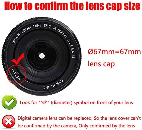 67mm-82mm Step Up Ring [67mm Lens to 82mm Filter], FANZR Camera Lens Filter Adapter Ring Lens, Premium Aluminum (2 Pack)