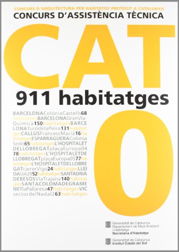 Concours d'arquitectura per habitatge protegit, guide des plans de logements