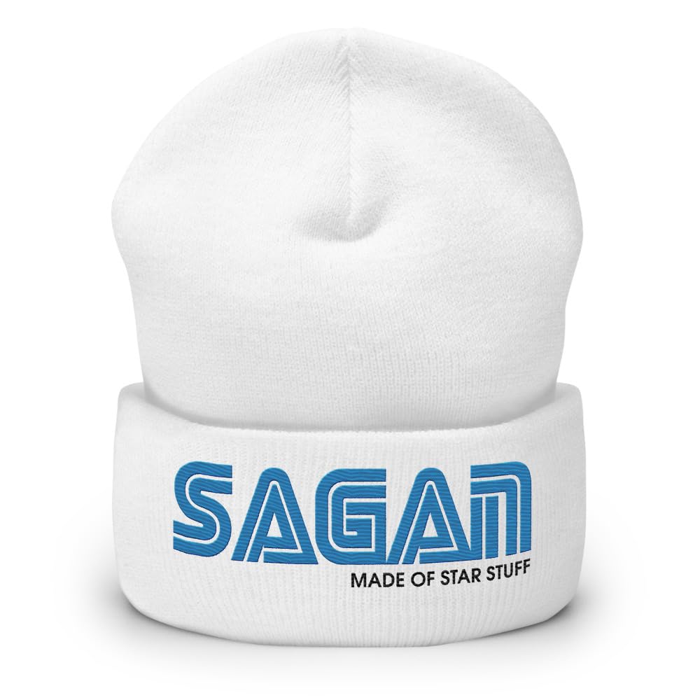 Carl Sagan Cytat Made of Star Stuff Cosmos czapka z mankietami