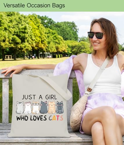 Image of Aesthetic Tote Bag for Women Girls, Stylish Tote Bag for Friends Besties Coworker