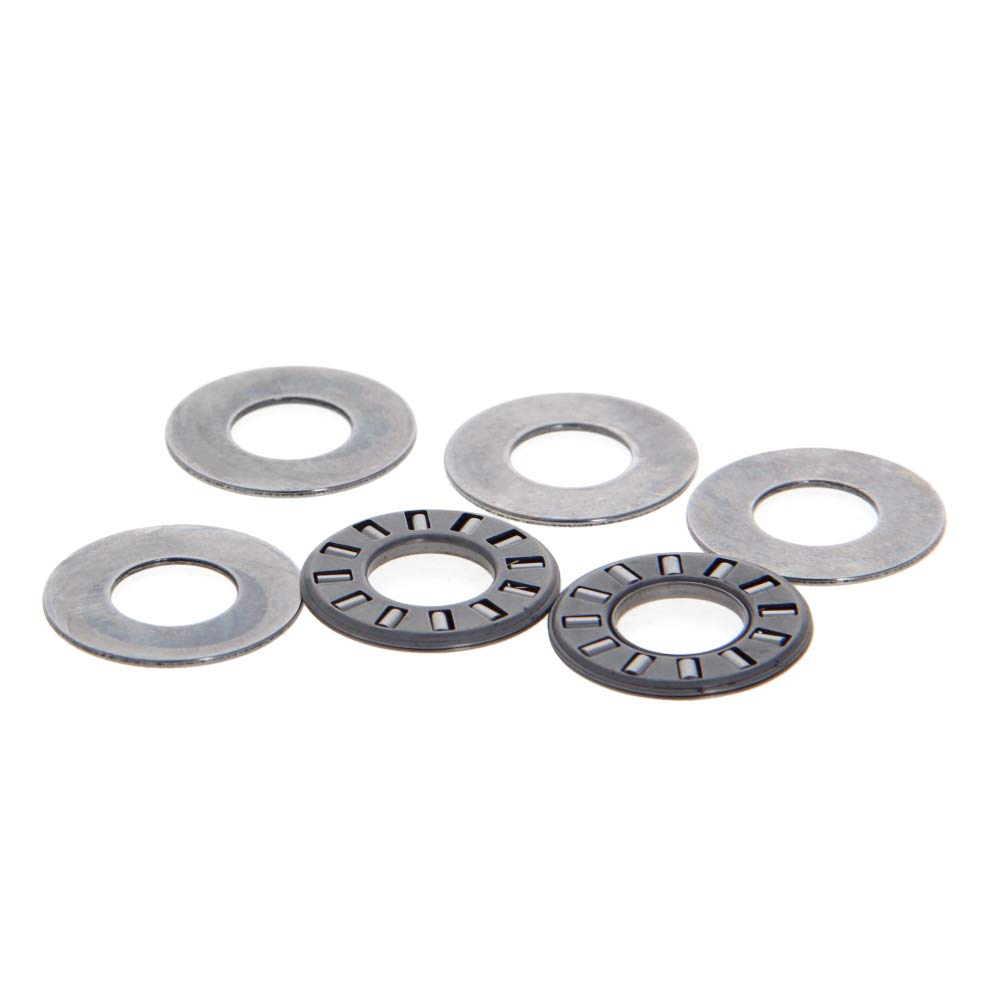 Set Da 5 Cuscinetti A Rullini Reggispinta NTA613 Con Rondella – Misure 3/8 X 13/16 X 5/64 Pollici