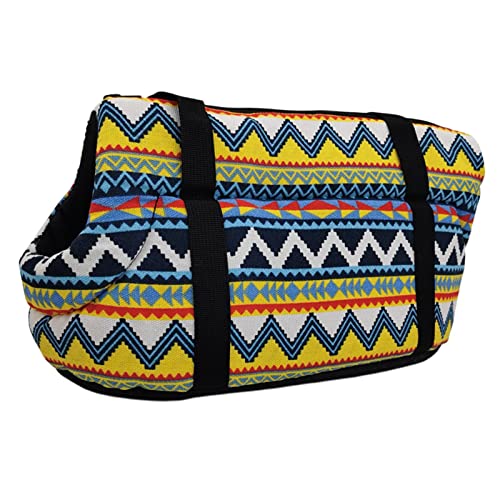 Bandolera ajustable para viajes con cachorros en mochila frontal de lona suave 2