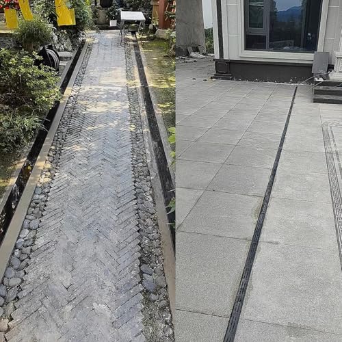 Kit de drainage mince extérieur pour terrasse et cour