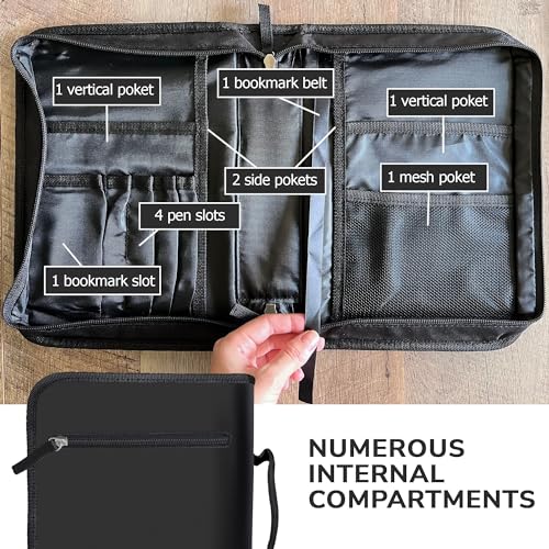 DEHITE Set of 2 Bible Bags for Men and Women4