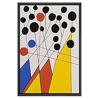 SIGNWIN Framed Canvas Wall Art Colorful Geometry Painting Canvas Prints Home Artwork Decoration for Living Room,Bedroom - 16