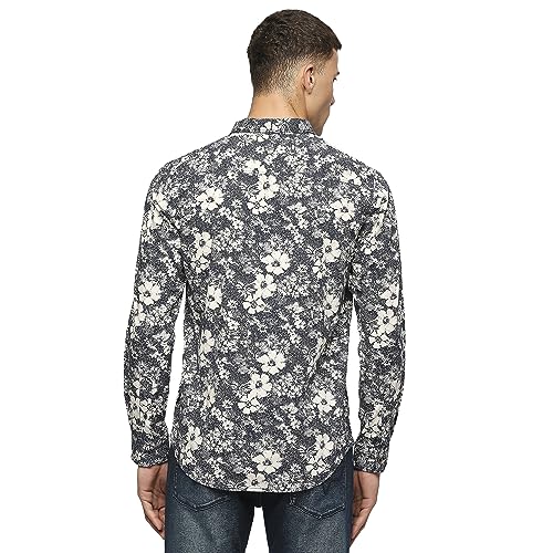 Image of Pepe Jeans Men's Casual Shirt | Trendy Printed Shirt for Men| Regular Fit | Full Sleeve | Available in Plus Size, Cotton