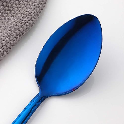 Miniatura 215 de Juego de 12 cucharas de café, mini cucharas de café, cucharas de espresso de acero inoxidable, cucharas pequeñas para postre, té, aperitivo, 4.6