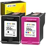 CONTENIDO DEL PAQUETE: 1 x cartucho de tinta negro 304, 1 x cartucho de tinta tricolor 304, 1 x manual de usuario, 1 x goma de limpieza.
