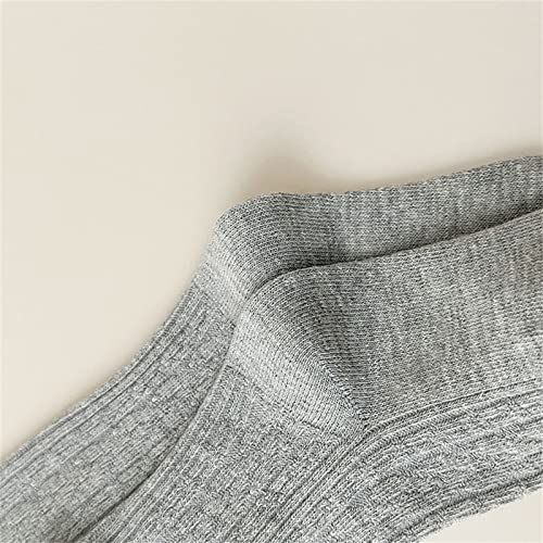 Meia-calça macia infantil sem costura leggings para bebês meninas inverno malha quente para recém-na