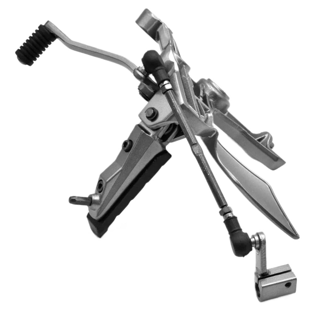 ZDcvfmhqb Left Rear Pedal Shift Assembly F11010425 Compatible with 250z 2019-2022 Aluminum Silver Motorcycle Replaceable Accessories