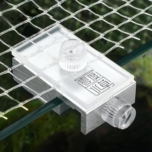 Filet d'aquarium robuste en maillage durable pour terrarium