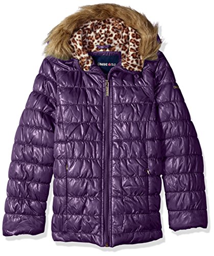 Limited Too Girls' Quilted Iridescent Puffer