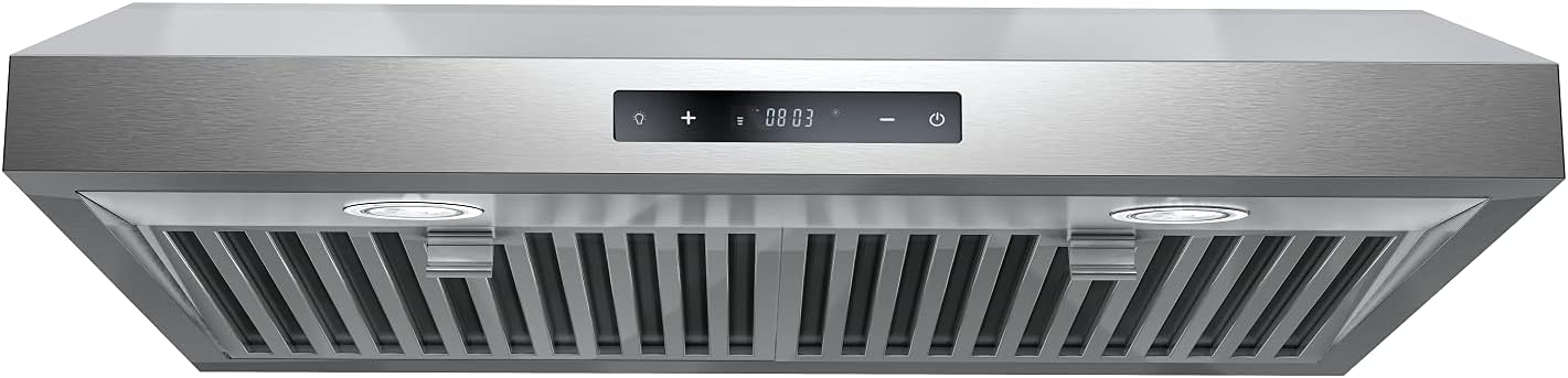 Blue Ocean 30" RH76TUC Stainless Steel Under Cabinet Kitchen Range Hood