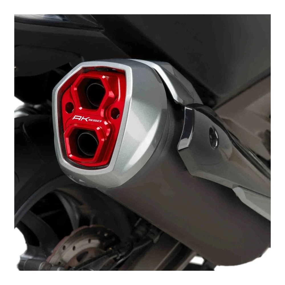 Moto scudo termico Per La Copertura Di Scarico Moto Per AK550 Copertura Di Scarico Posteriore 550 Ak550 Accessori 2017-2023 CNC