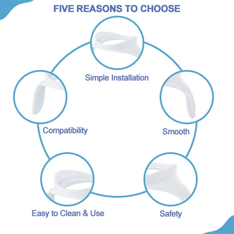 Miniatura 7 de Asas para biberones Philips Avent, anticólicos y AirFree, soporte compatible con biberones de Avent, 6 unidades morado + blanco