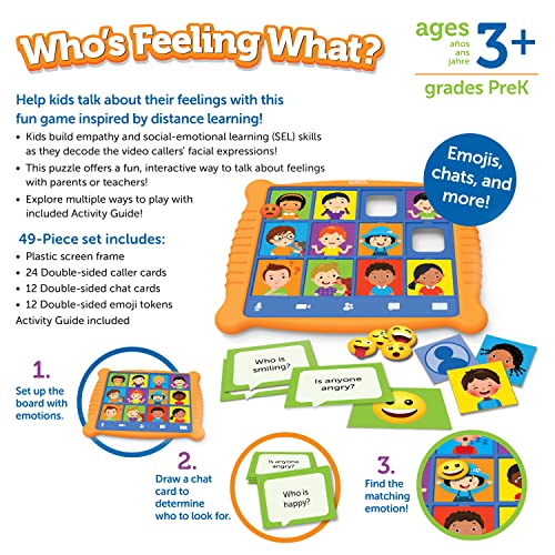 Who's Feeling What? Juego educativo para niños 3+ miniatura 5