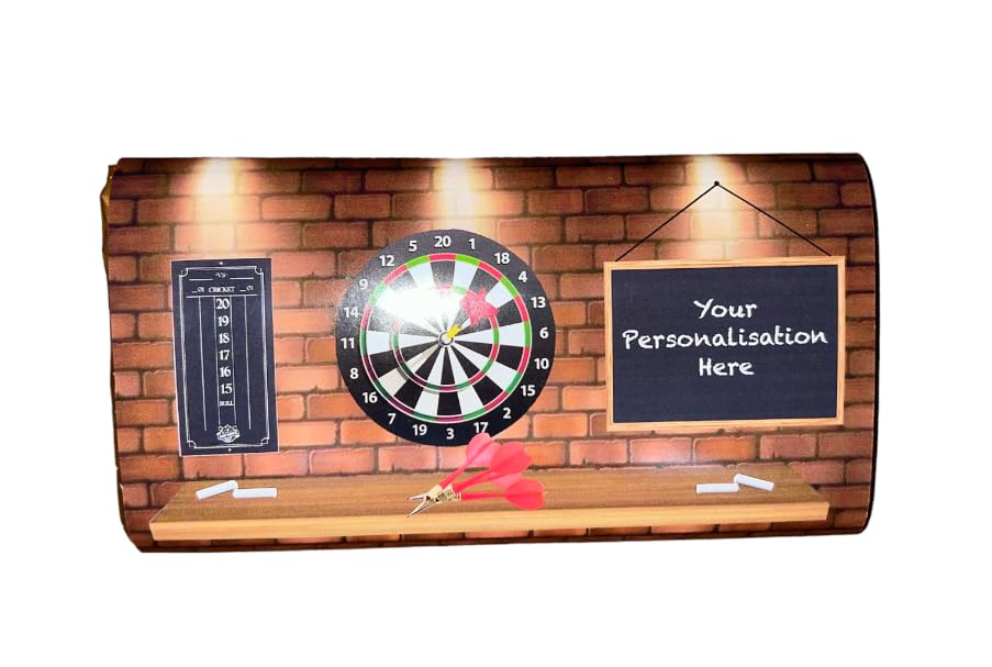 Generic Personalised darts chocolate bar and wrapper