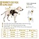 OneTigris Mammoth Hunderucksack 2.0 Version Reißen Camping Wandern Hundebackpack für M/L Größe Hunde (L, Schwarz)