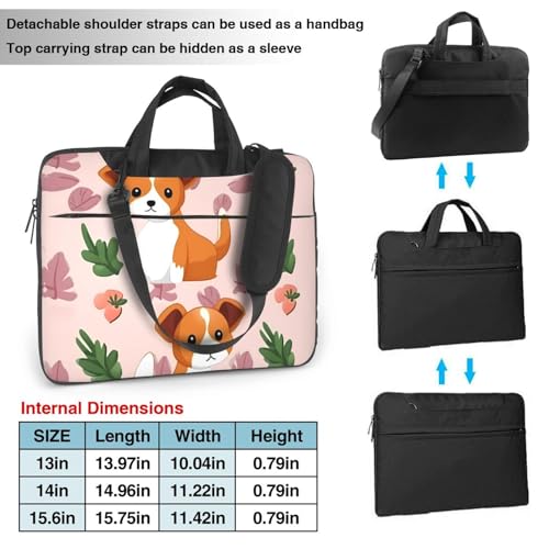Bolsa para portátil pequeña negra para 15.6 pulgadas miniatura 3