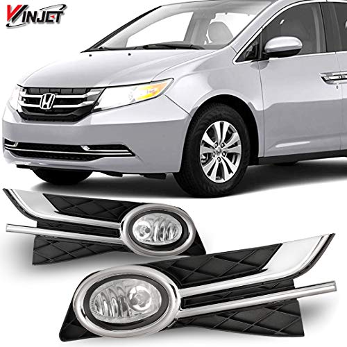Winjet Wj30-0402-09 Oem Series For [2014-2016 Honda Odyssey] Driving Fog Lights + Switch + Wiring Kit #TOP10