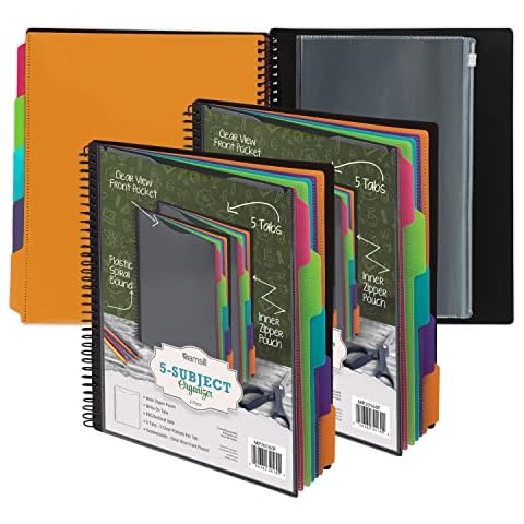 Samsill 10 Pocket Project Folder Organizer Cover