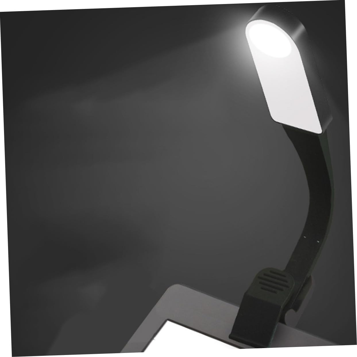 STOBOK USB Rechargeable Clip Reading Light Led Book Lamp for Bed Eye Care Feature Lightweight and Compact Design for Night Reading and Boys and Girls