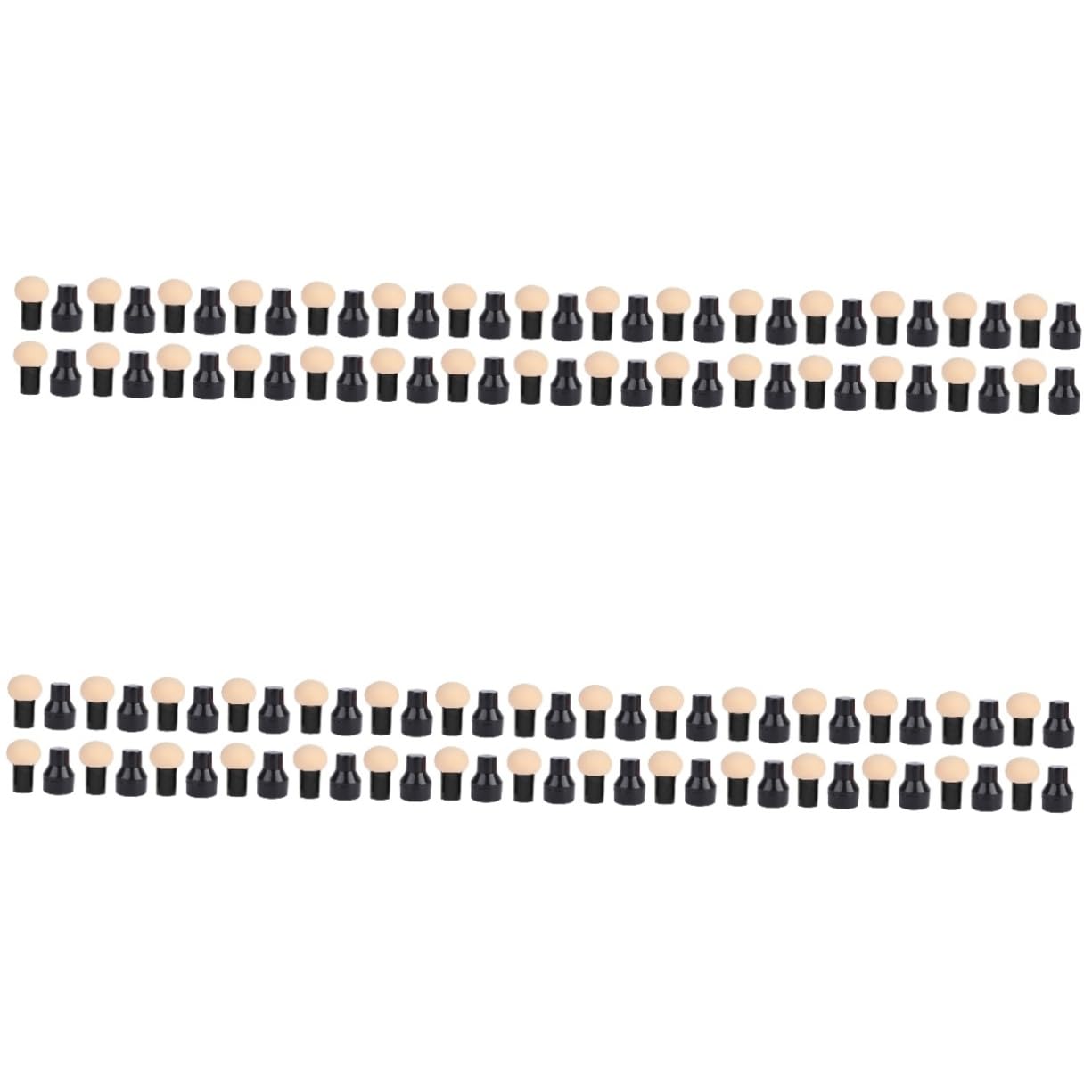 HAPINARY 10sets Round Makeup Sponge Fluffy Powder Puff Women Beauty Supply Foundation Puff for Liquid and Dry Use 6pcs*10