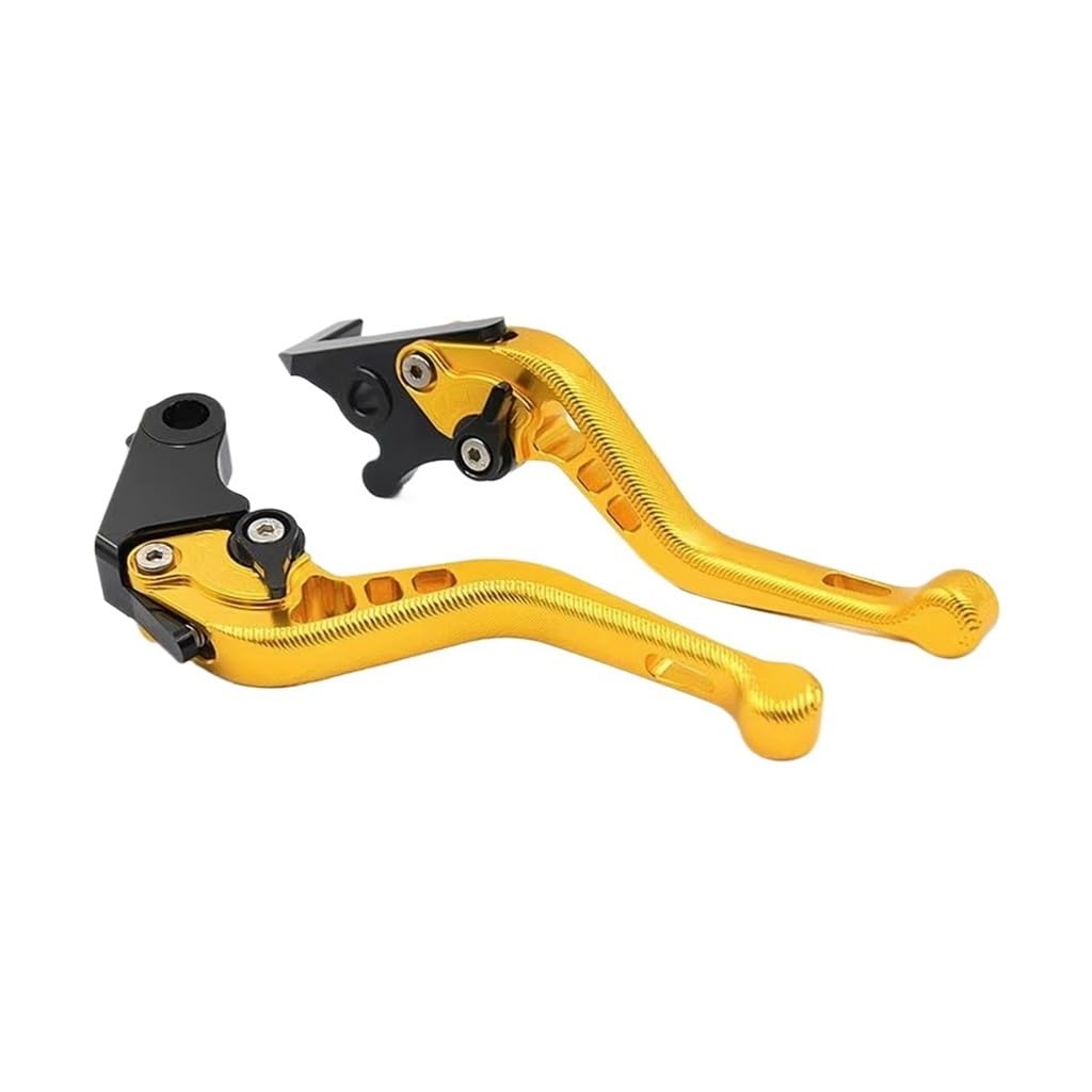 Xpghyiu Yellow 147Mm Brake Clutch Levers For Gsxr750 Gsxr600 K6 K7 K8 K9 2006-2010 Cnc Motorcycle Brake Clutch Levers Adjustable Aluminum Lever