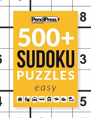500+ Sudoku Puzzles Book Easy: Sudoku Puzzle Book easy (with answers)
