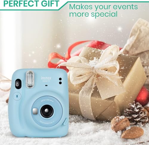 Fujifilm Câmera Instax Mini 11 com mini filme instantâneo Fujifilm (10 folhas) pacote com ofertas de