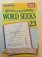 Puzzlers Jumbo Book of Word Seeks Search Find Circle Volume 23 1592381049 Book Cover