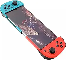 Controle Gamepad Bluetooth BSP D3 para Android iOS PC PS4 Switch – Função Macro, Bateria Recarregável, Conexão Sem Fio, Suporte Extensível, Compatível com Xbox Cloud e Game Pass (Preto)